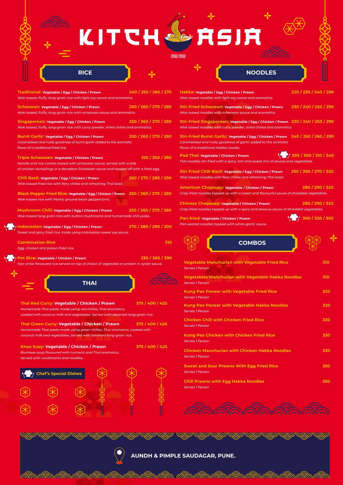 Delhi Kitchen menu