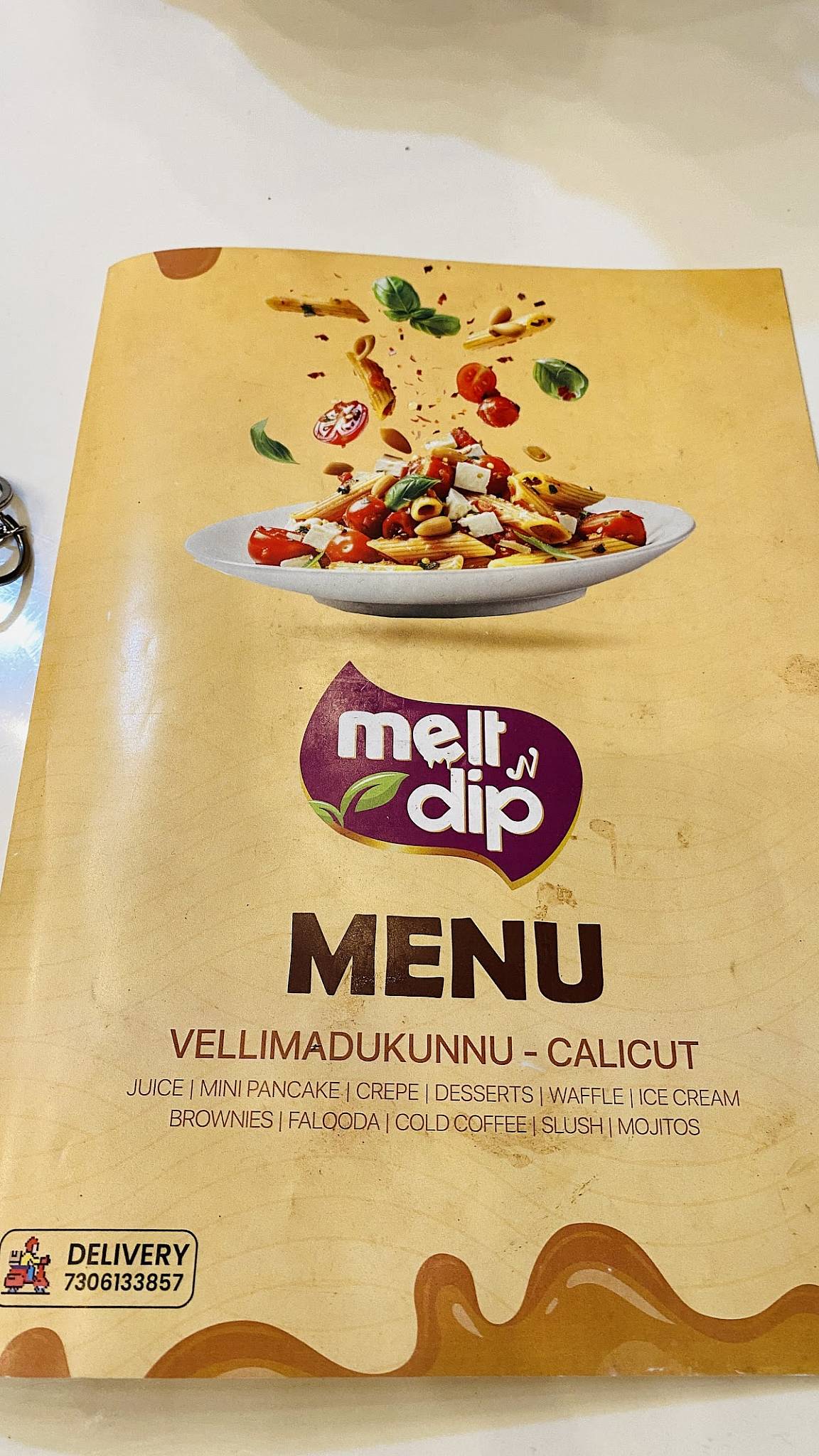 Melt n Dip menu