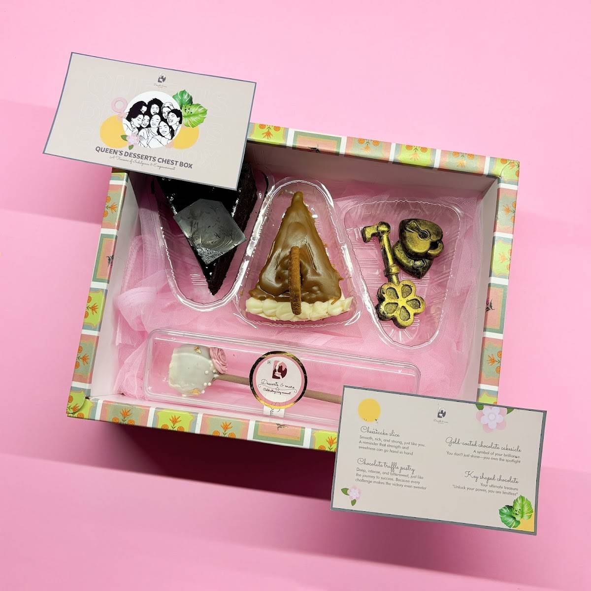 Desserts & More menu