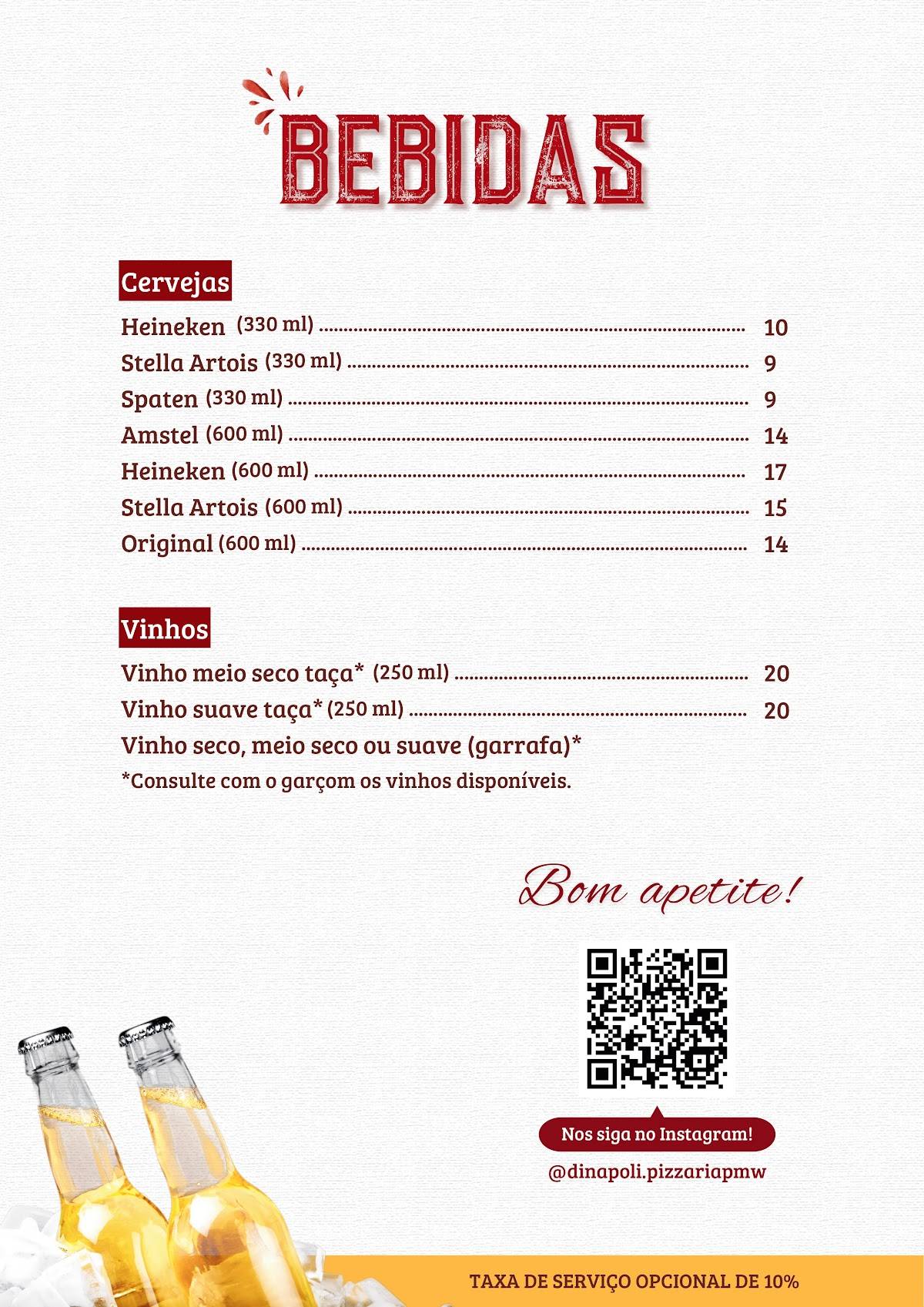 Di Napoli Pizzaria Palmas cardápio