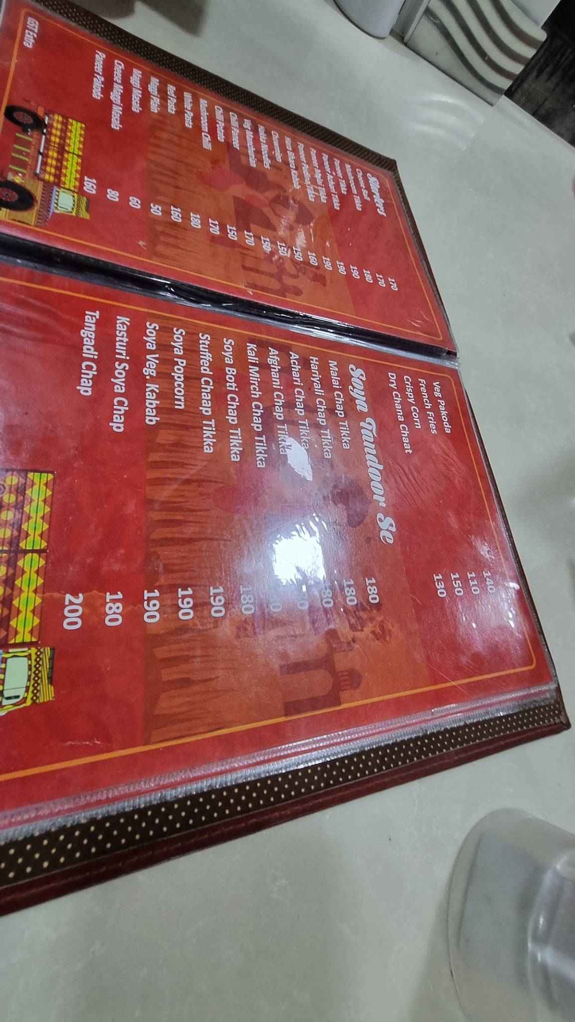 Dil Punjabi Dhaba menu