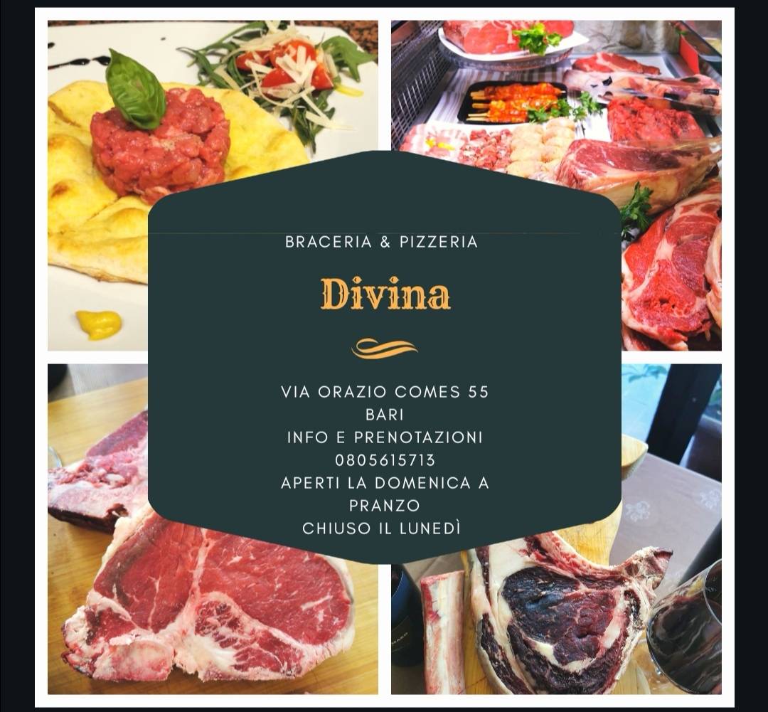 Menu di Divina Braceria & Pizzeria 