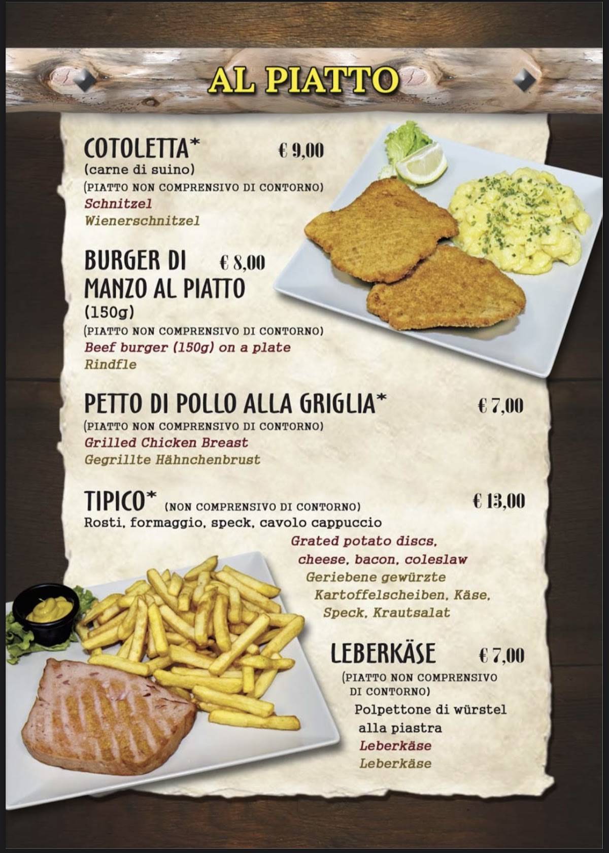 Menu di Dixie Pub 