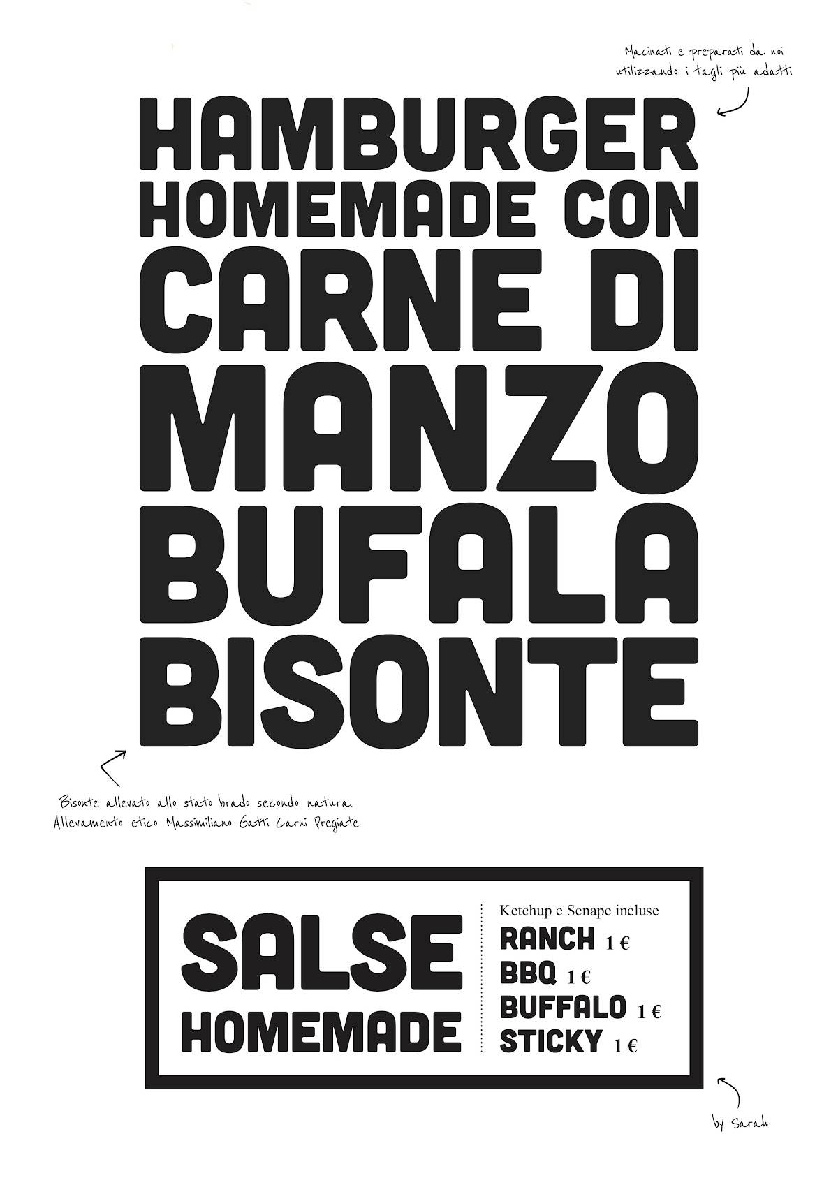 Menu di Djària American Bar 