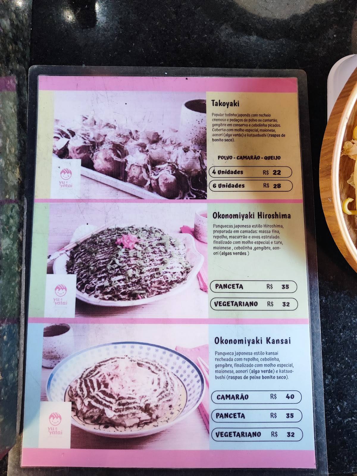 Sijan - Feirinha Coreana cardápio