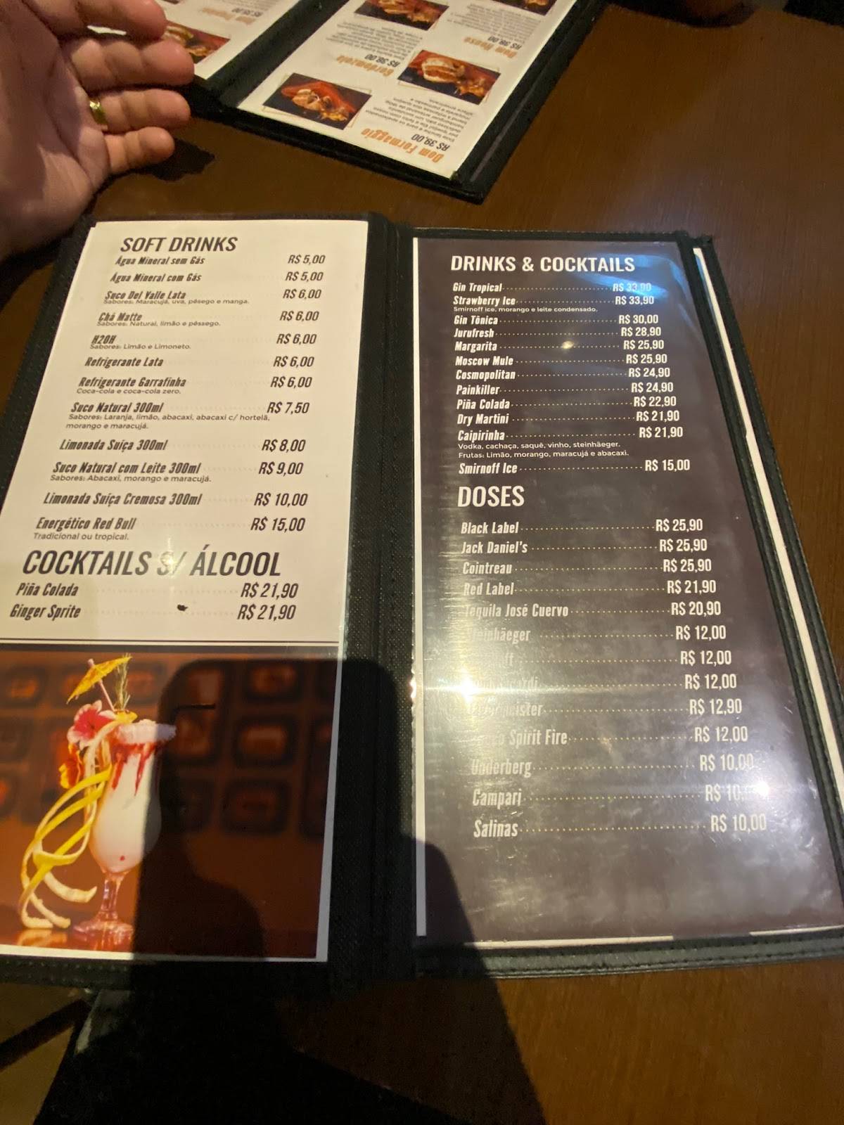 Dom Brot Steak House cardápio