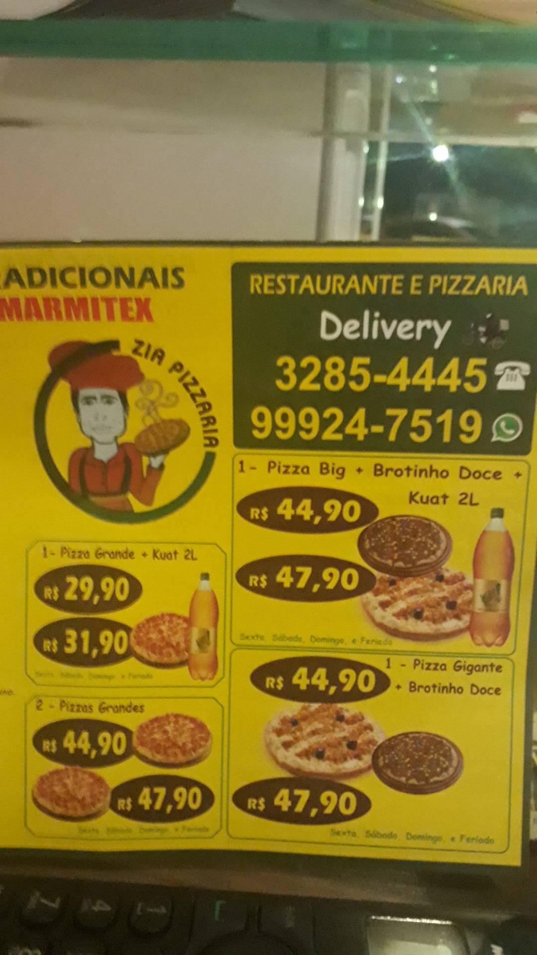 Dom Marques Pizzaria cardápio