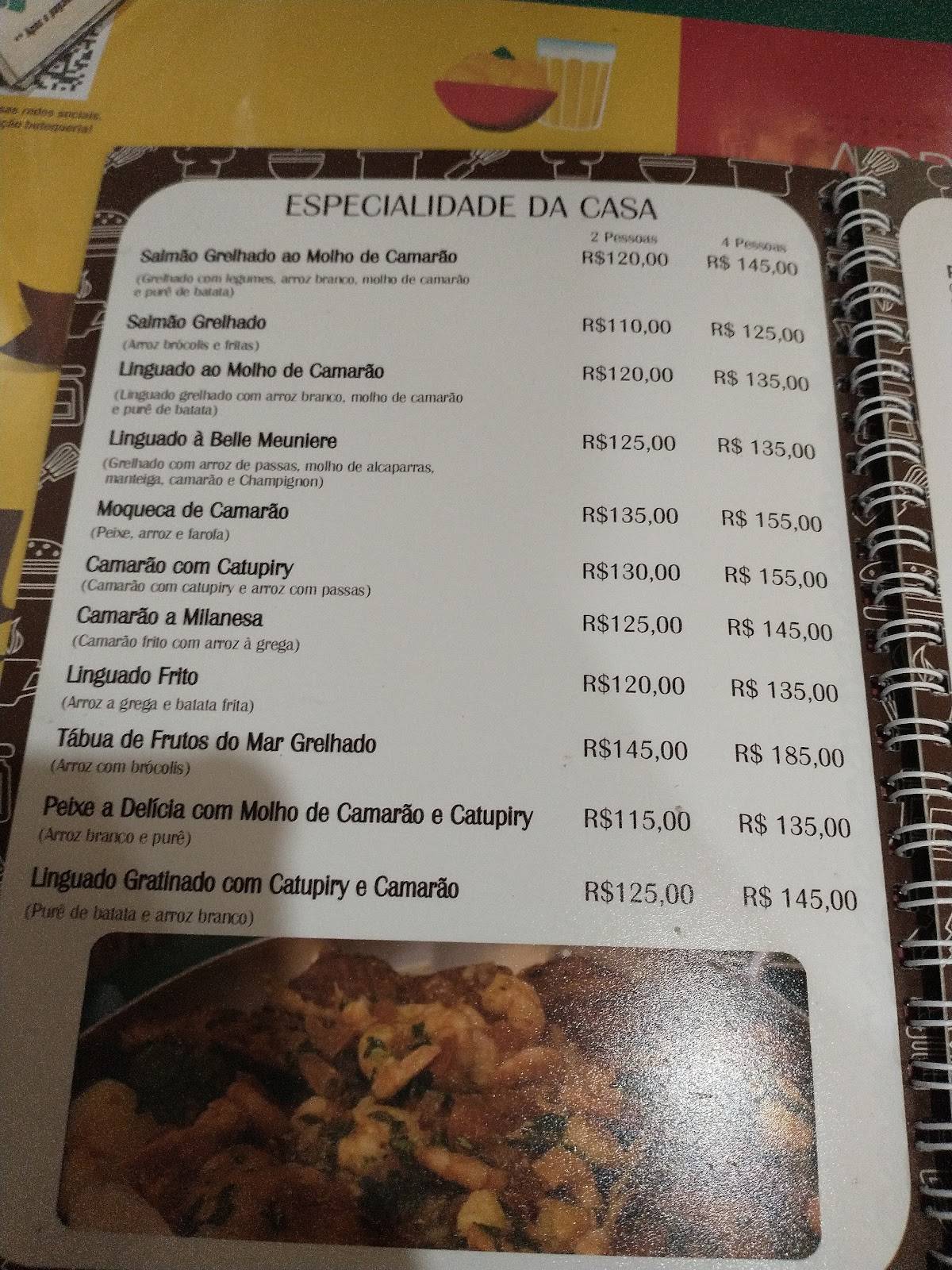 Bar & Restaurante Dom Pedro - Benfica cardápio