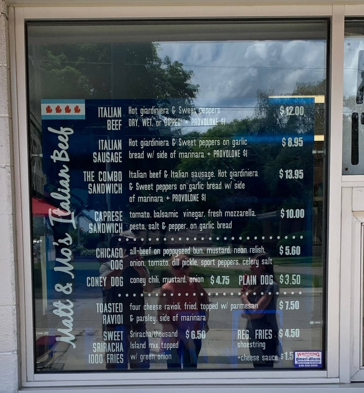 Menu at Doug's Delight restaurant, Hazel Park