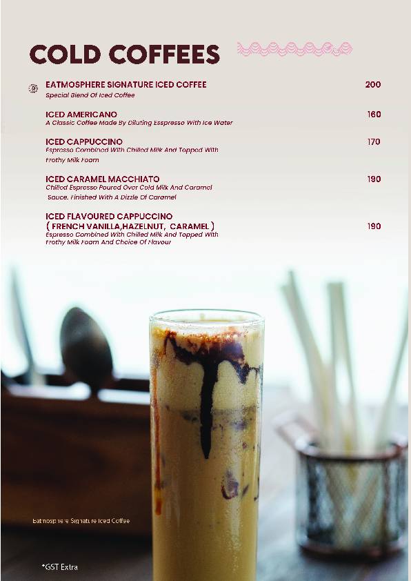 EATMOSPHERE By Smokin Burg menu