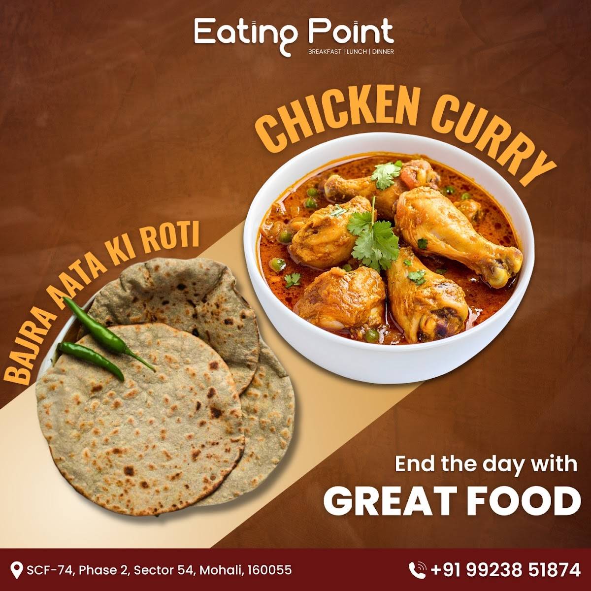 Eating Point (Family Restaurant In Mohali, Chinese Restaurants In Mohali, Food Court, Punjabi Food) menu