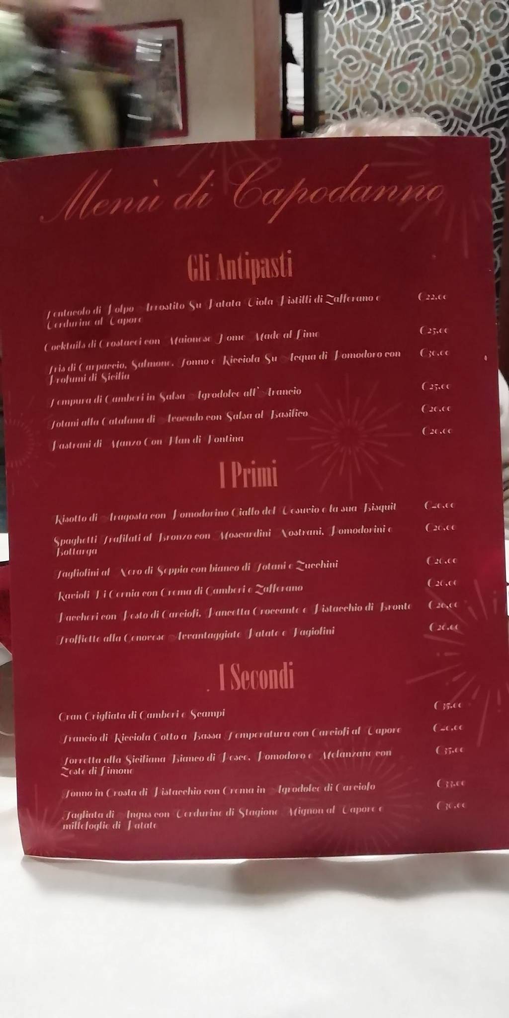 Menu di Eh...Già Ristorante Pizzeria 