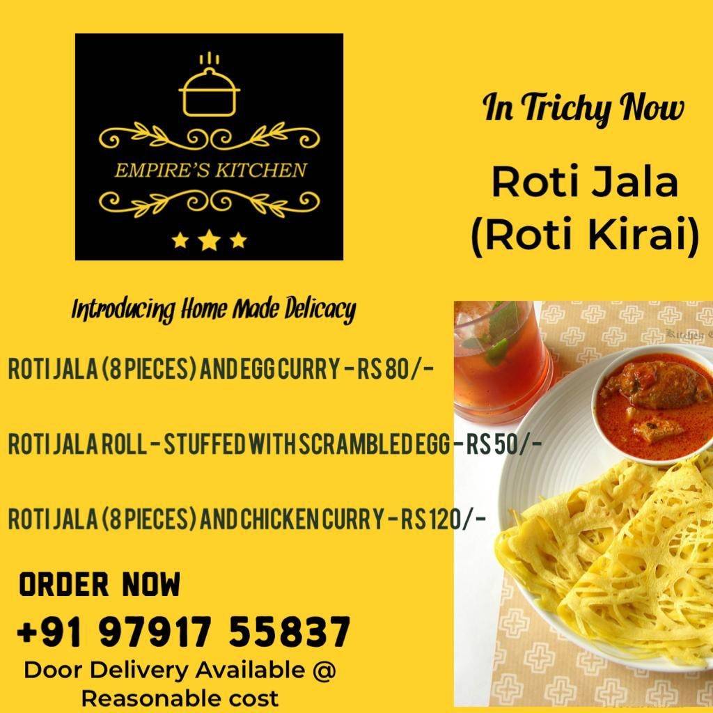 Empire's Kitchen menu