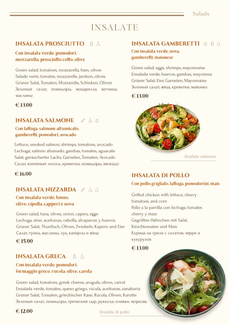 Menu di Enjoy Bistro - Ristorante - Bar 