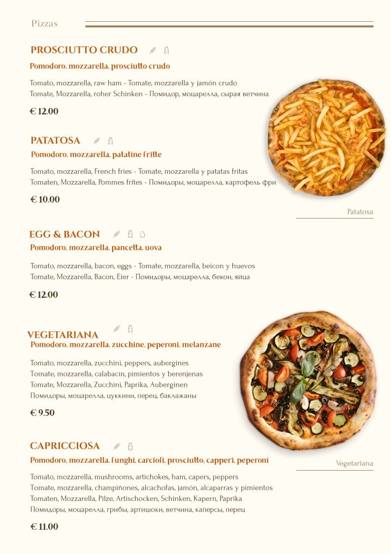 Menu di Enjoy Bistro - Ristorante - Bar 