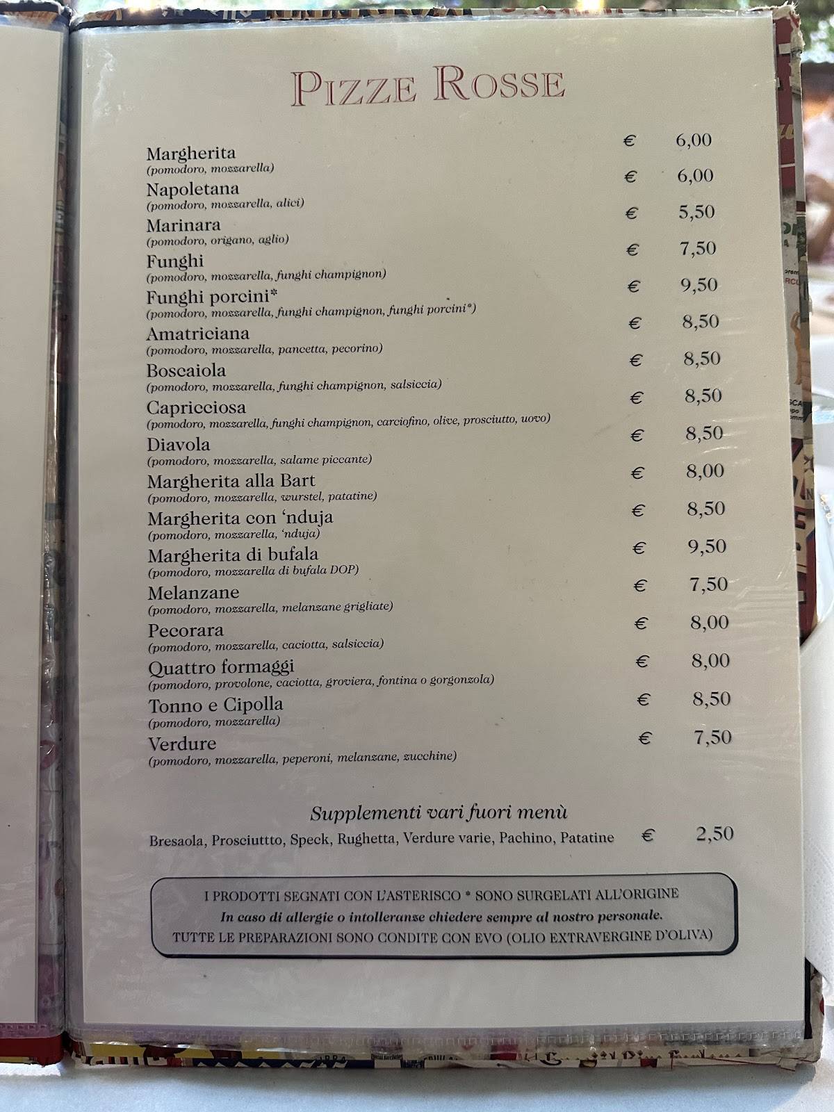 Menu di Er Panonto 