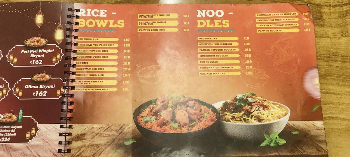 Snackers Republic menu