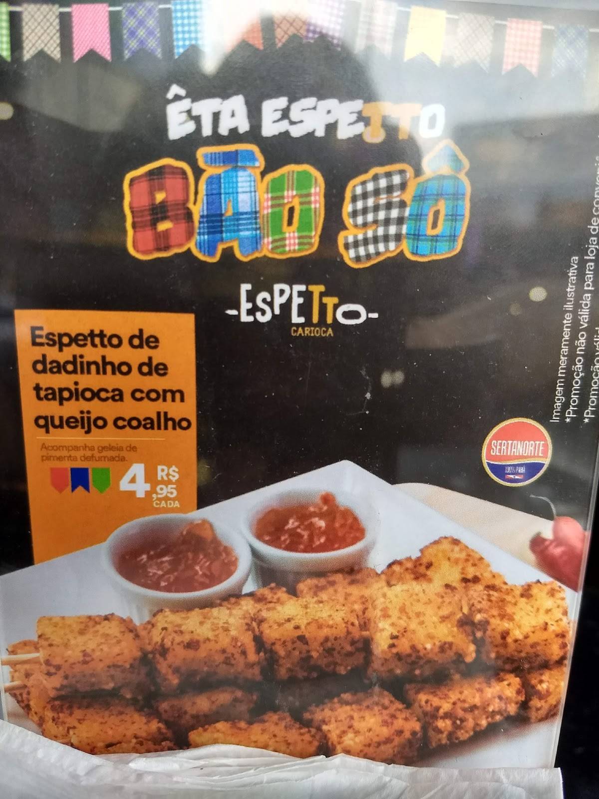 Espetto Carioca Norte Shopping cardápio