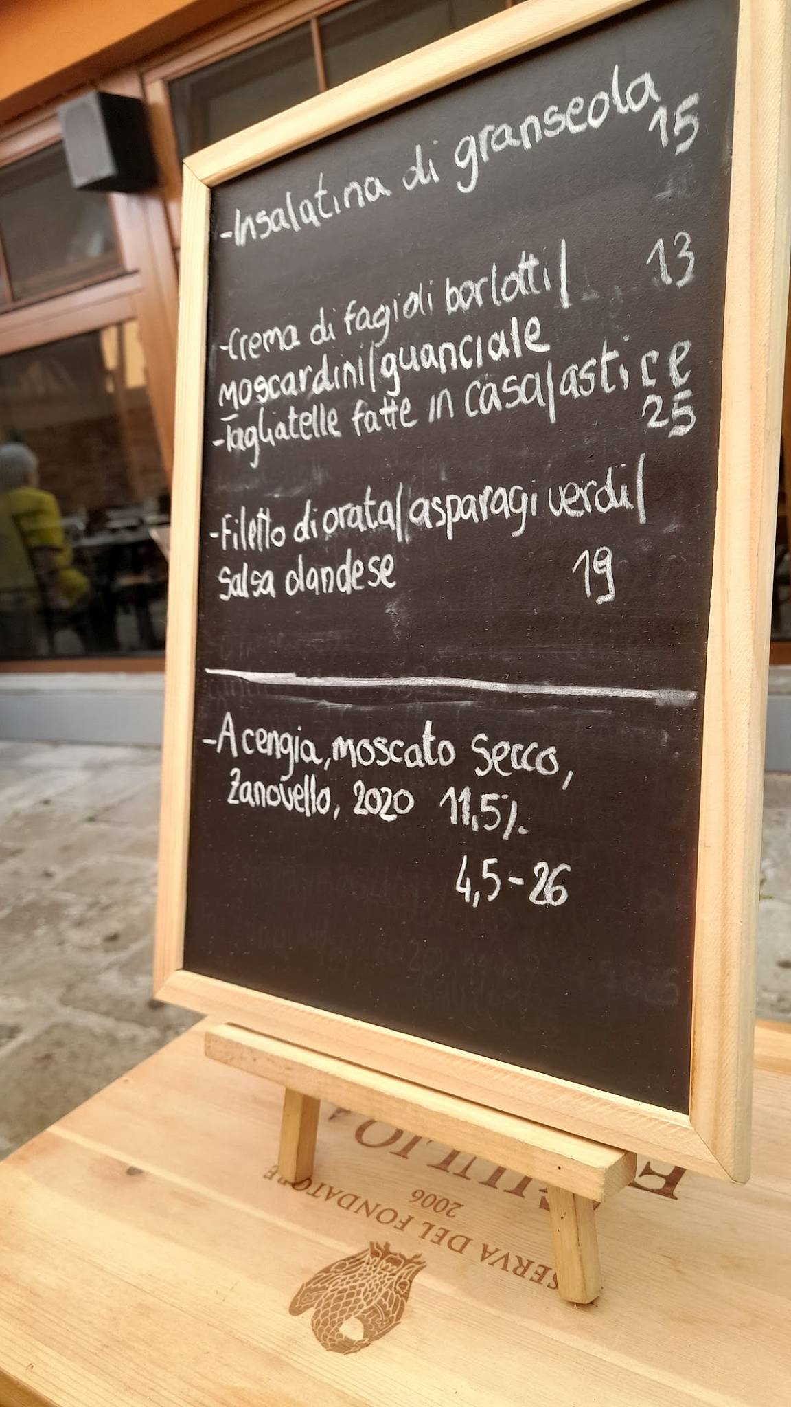 Menu di La Maison 