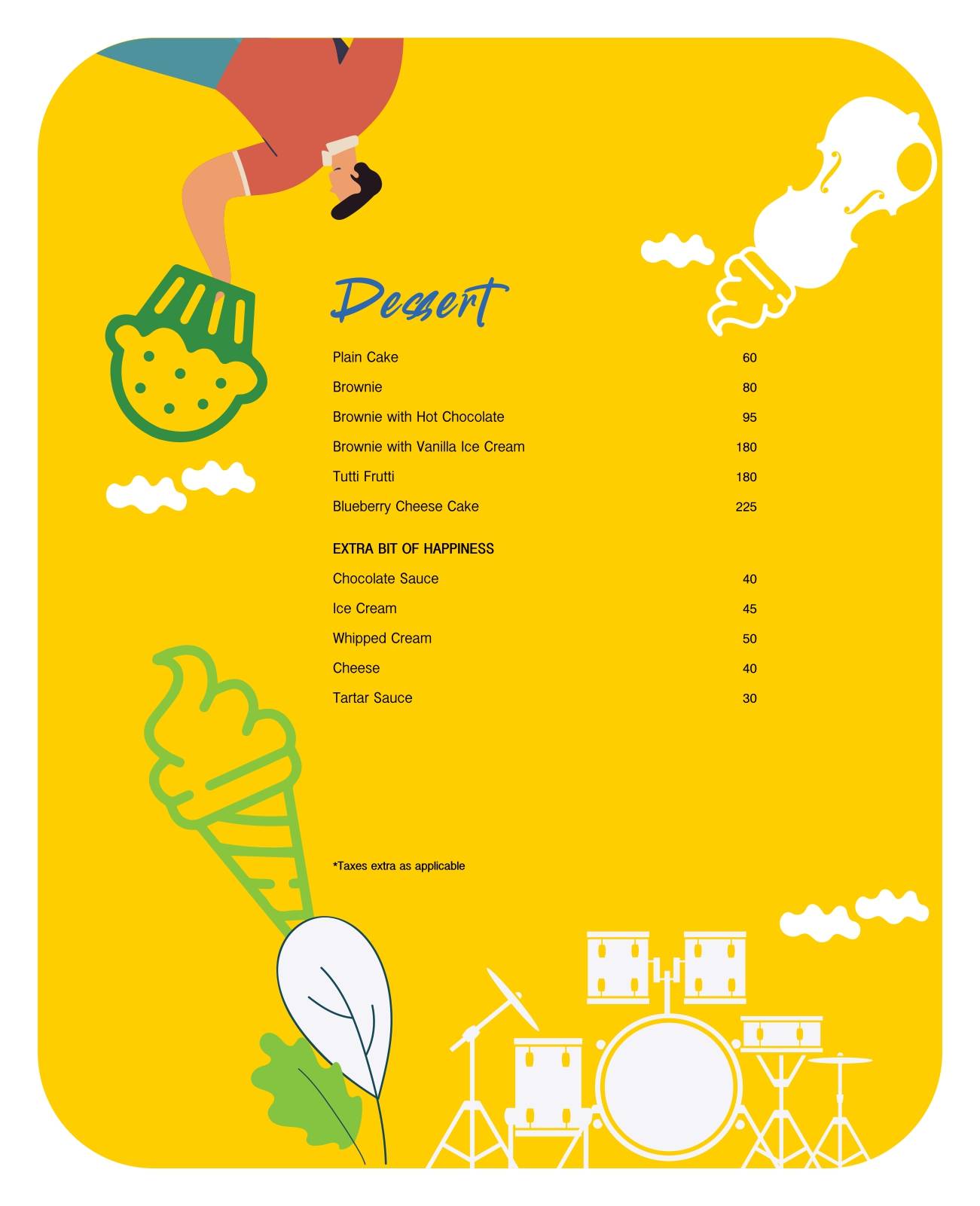 First Flush- Cafe & Restaurant menu