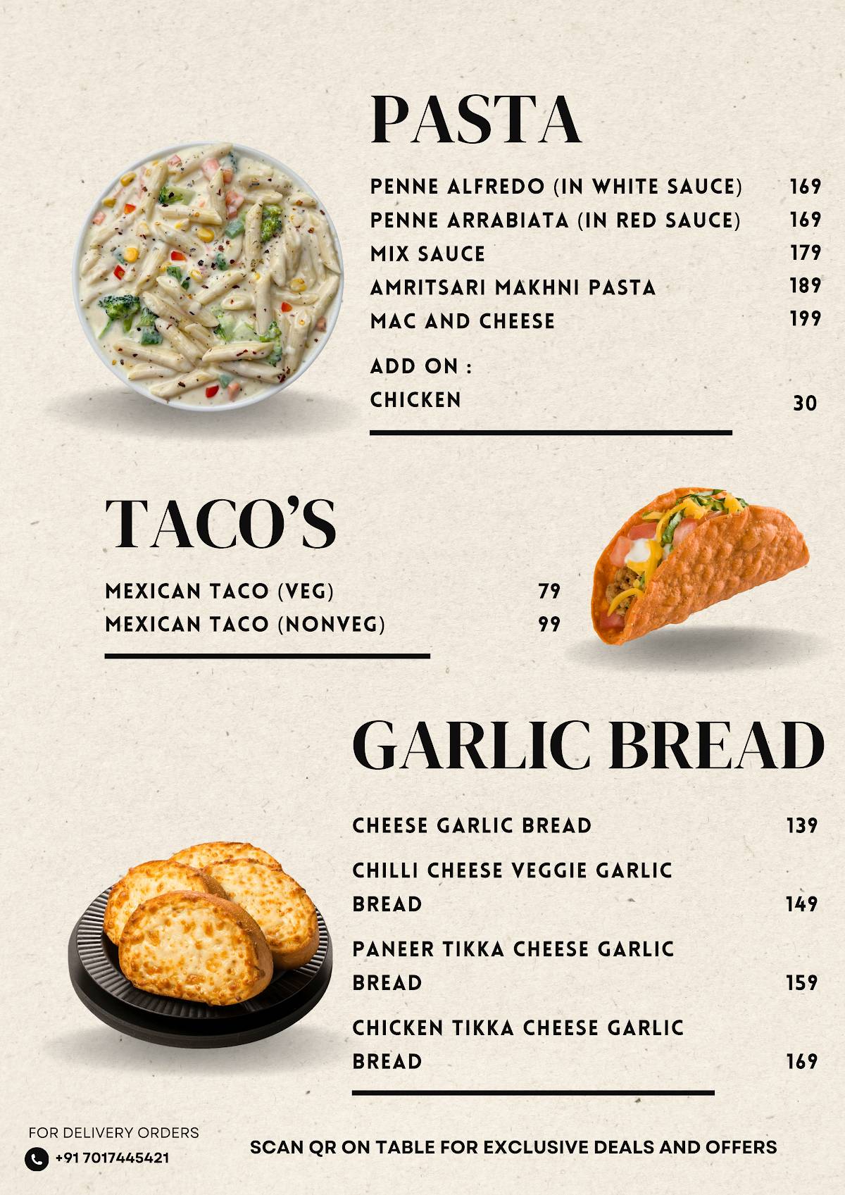 FLASHBACK (Cafe-Lounge-Eatery) menu