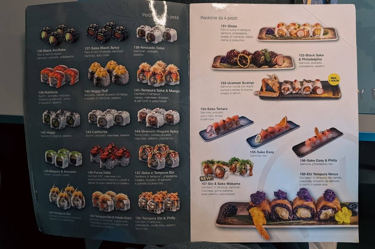 Menu di FY FengYe Asian Fusion 