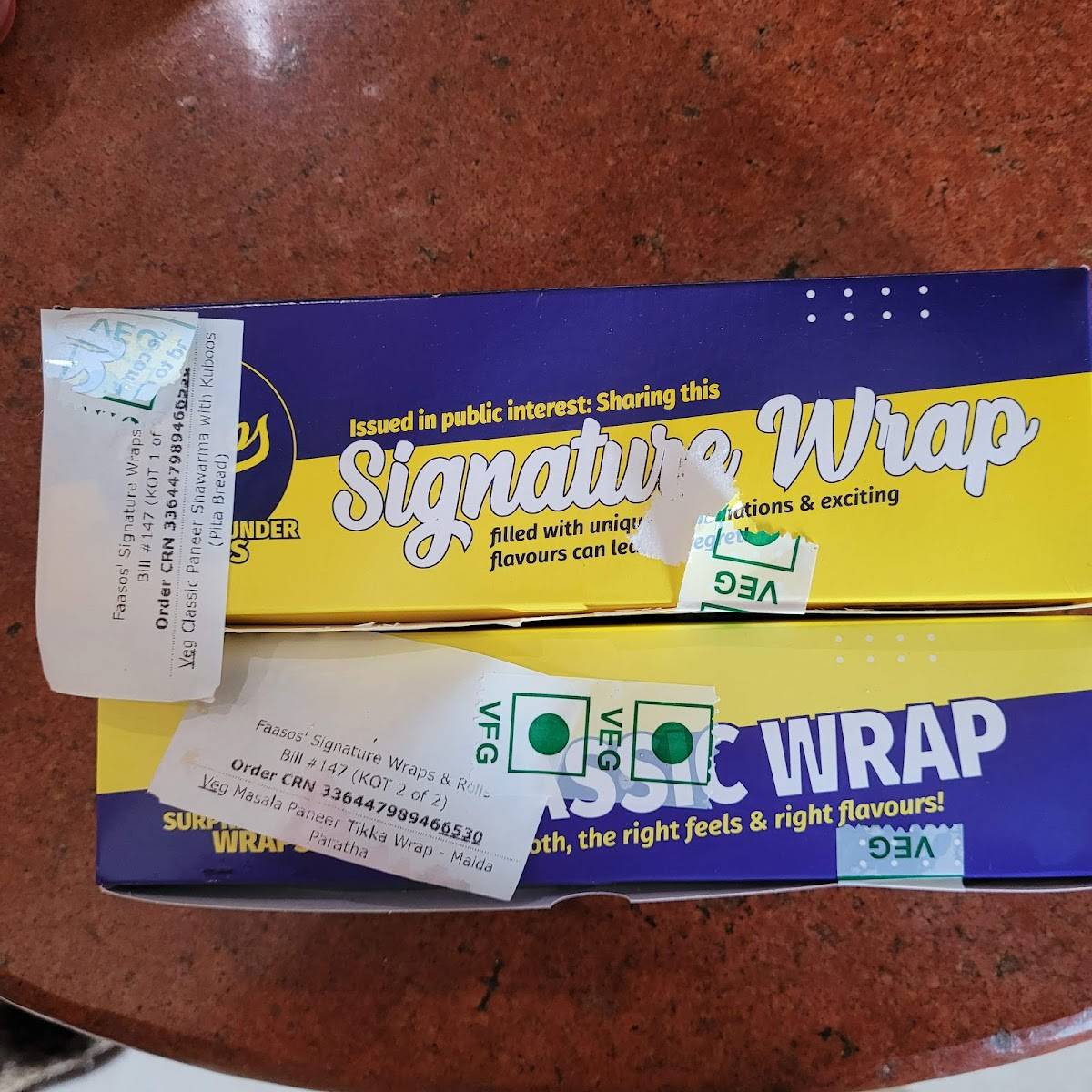 Faasos Gomti Nagar menu