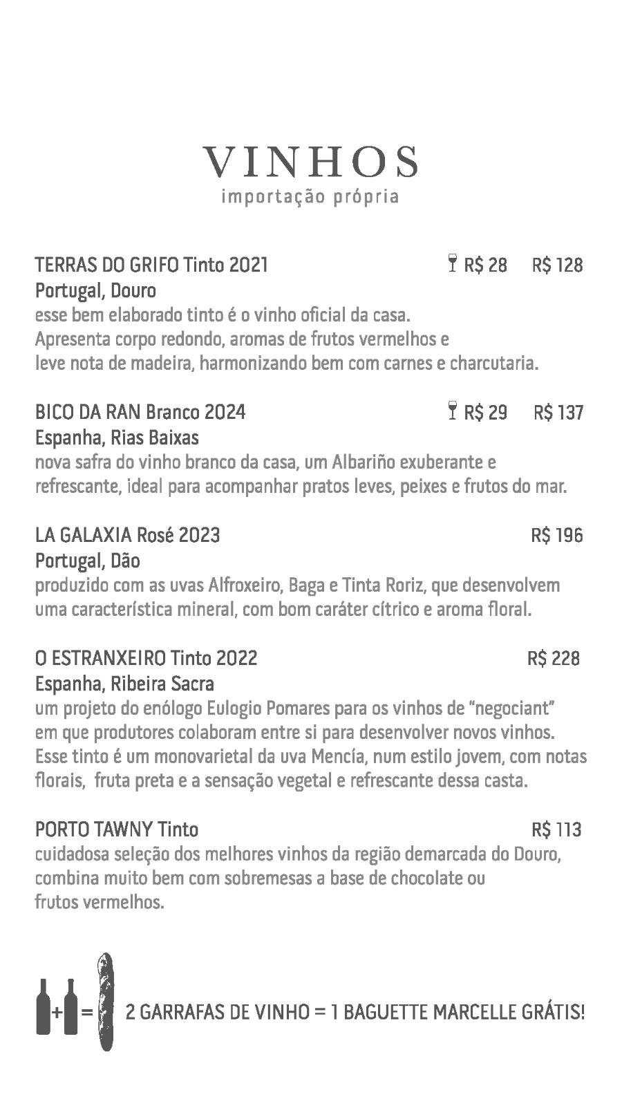 Fabrique Pão e Café - Vila Romana cardápio