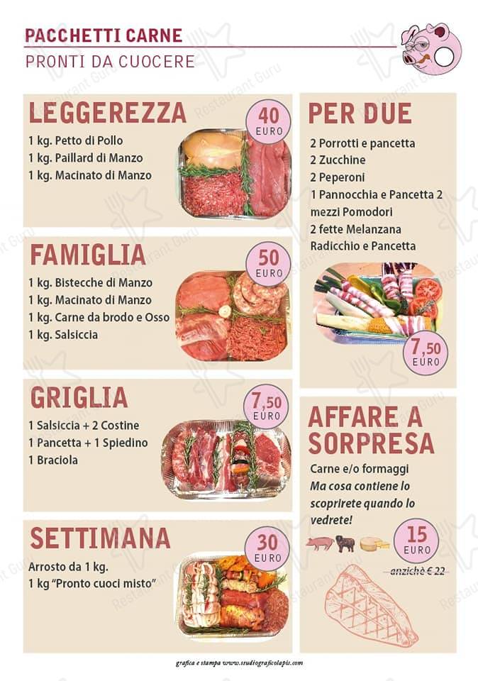 Menu di Fata Roba - Area Grill fai da te 