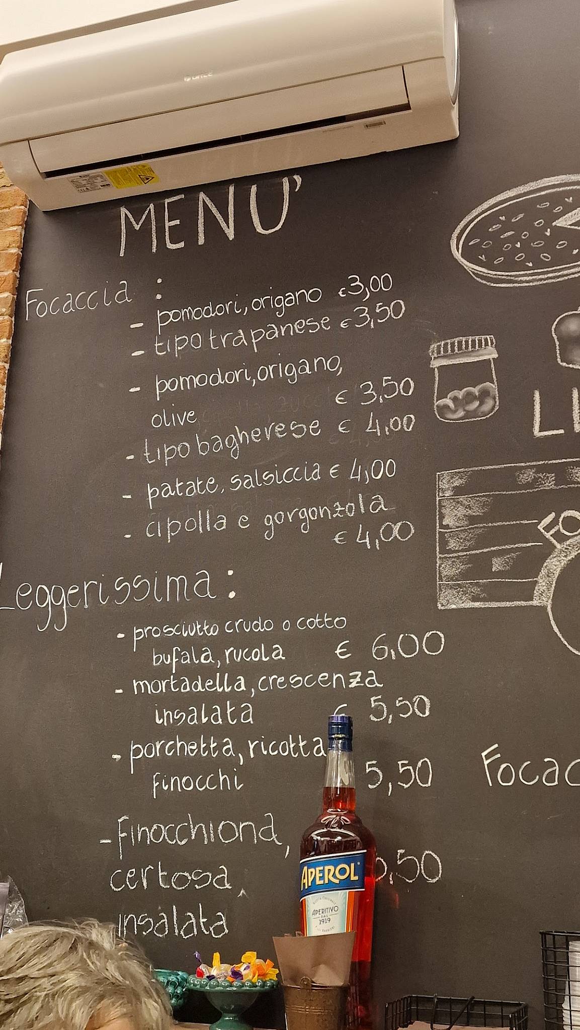Menu di Focazz 