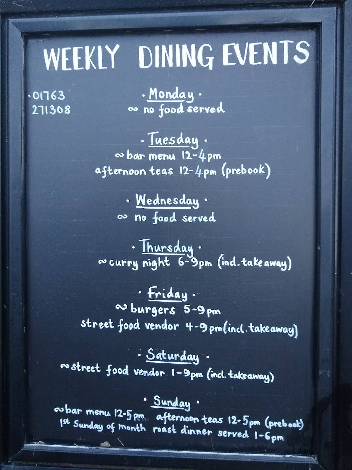 Menu at Fox & Duck pub & bar, Buntingford
