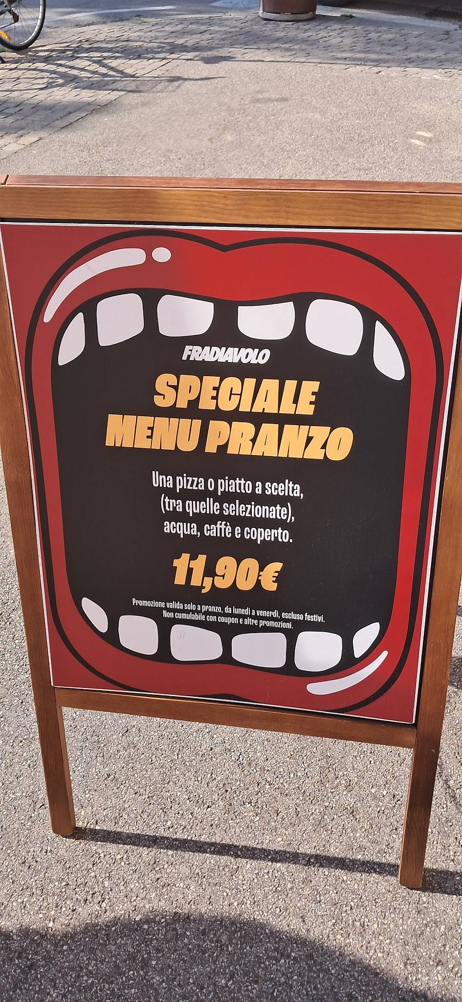 Menu di Fradiavolo Pizzeria - Rimini 