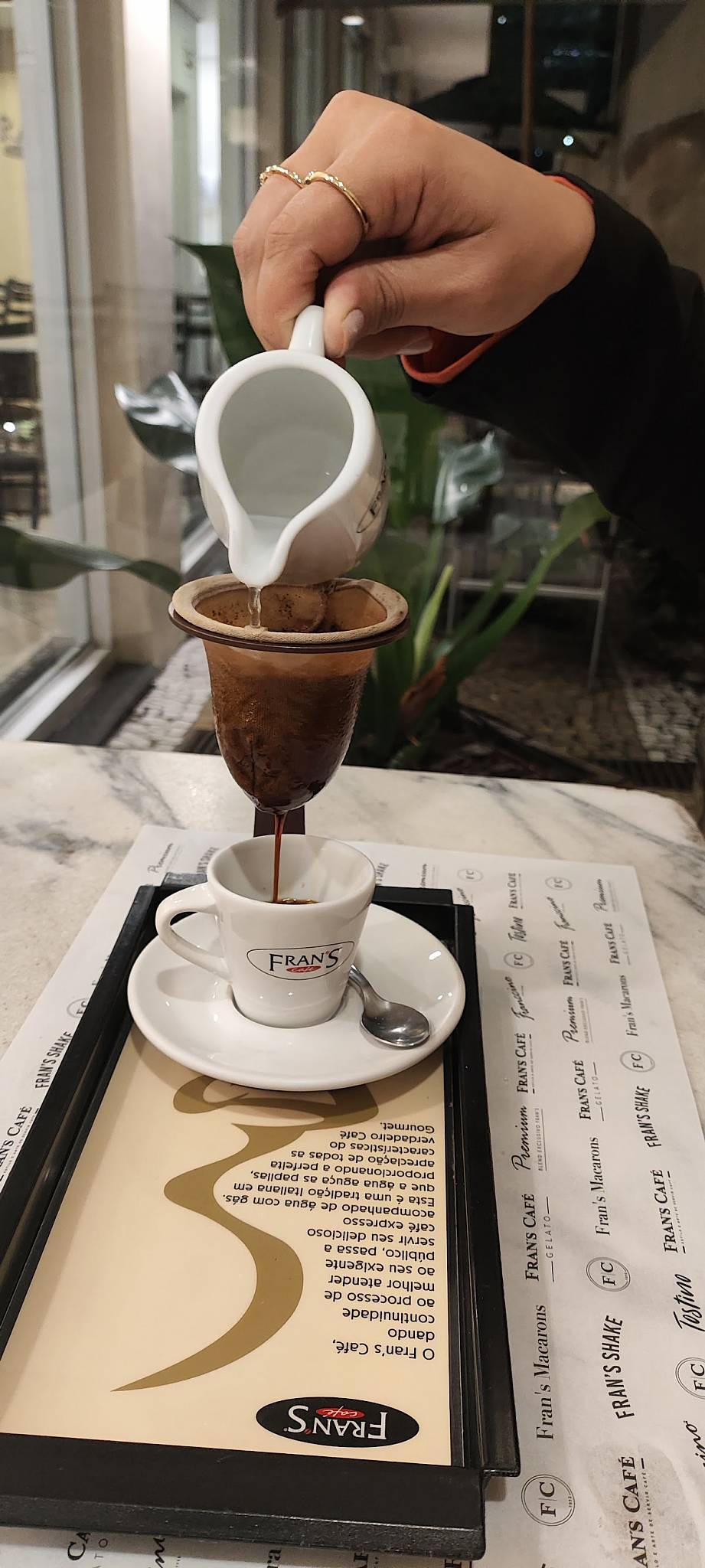 Fran's Café cardápio