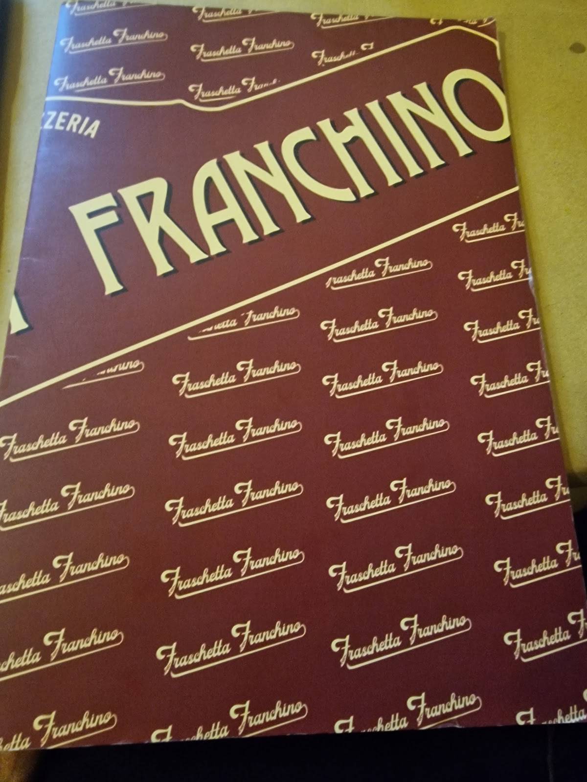 Menu di Fraschetta Franchino - Roma 