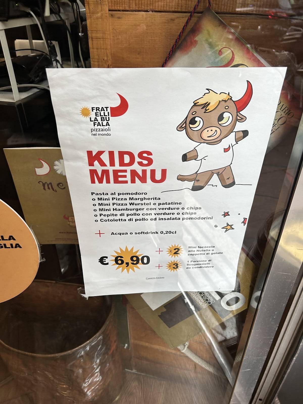 Menu di Fratelli La Bufala 