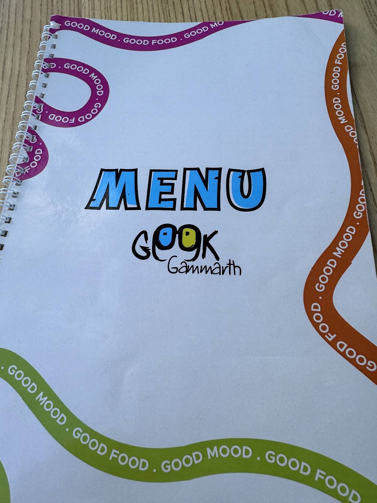 Menu de GEEK Gammarth