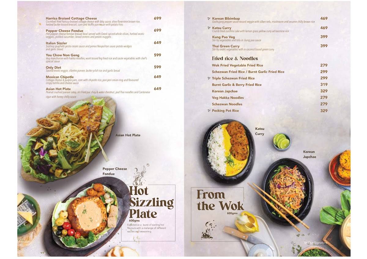 GNine - Restaurant Banquet Rooms menu