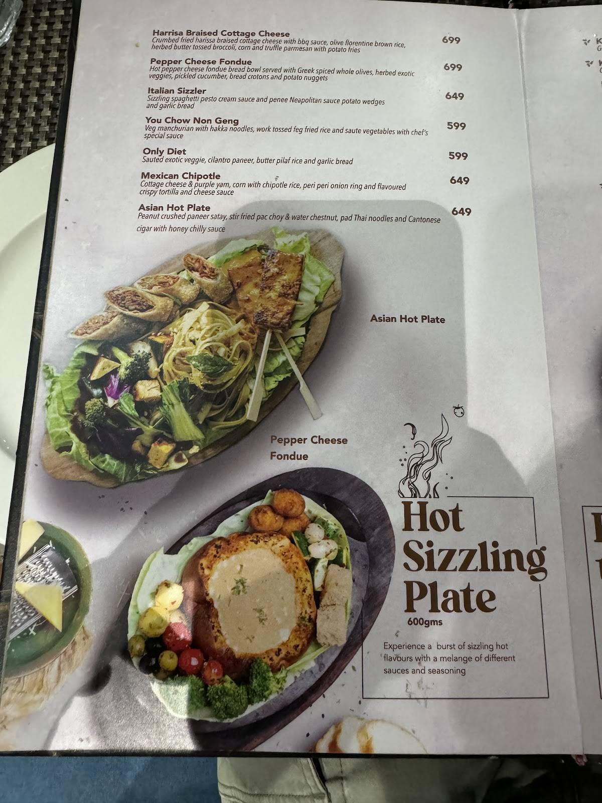 GNine - Restaurant Banquet Rooms menu