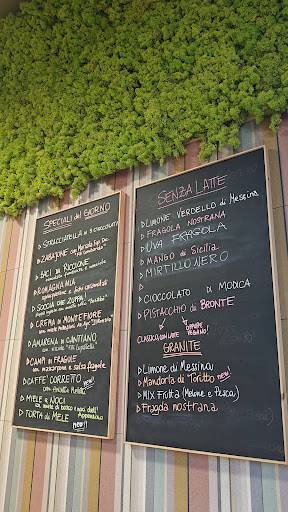 Menu di Gelateria Campi di Fragole - Riccione 