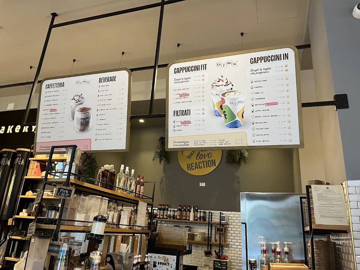 Menu di Cafhein 