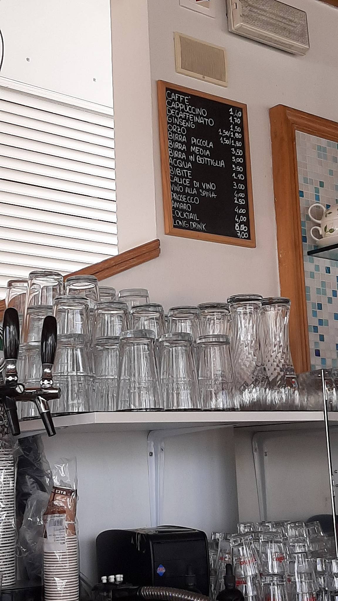 Menu di Giamaica Bar Ristorante 