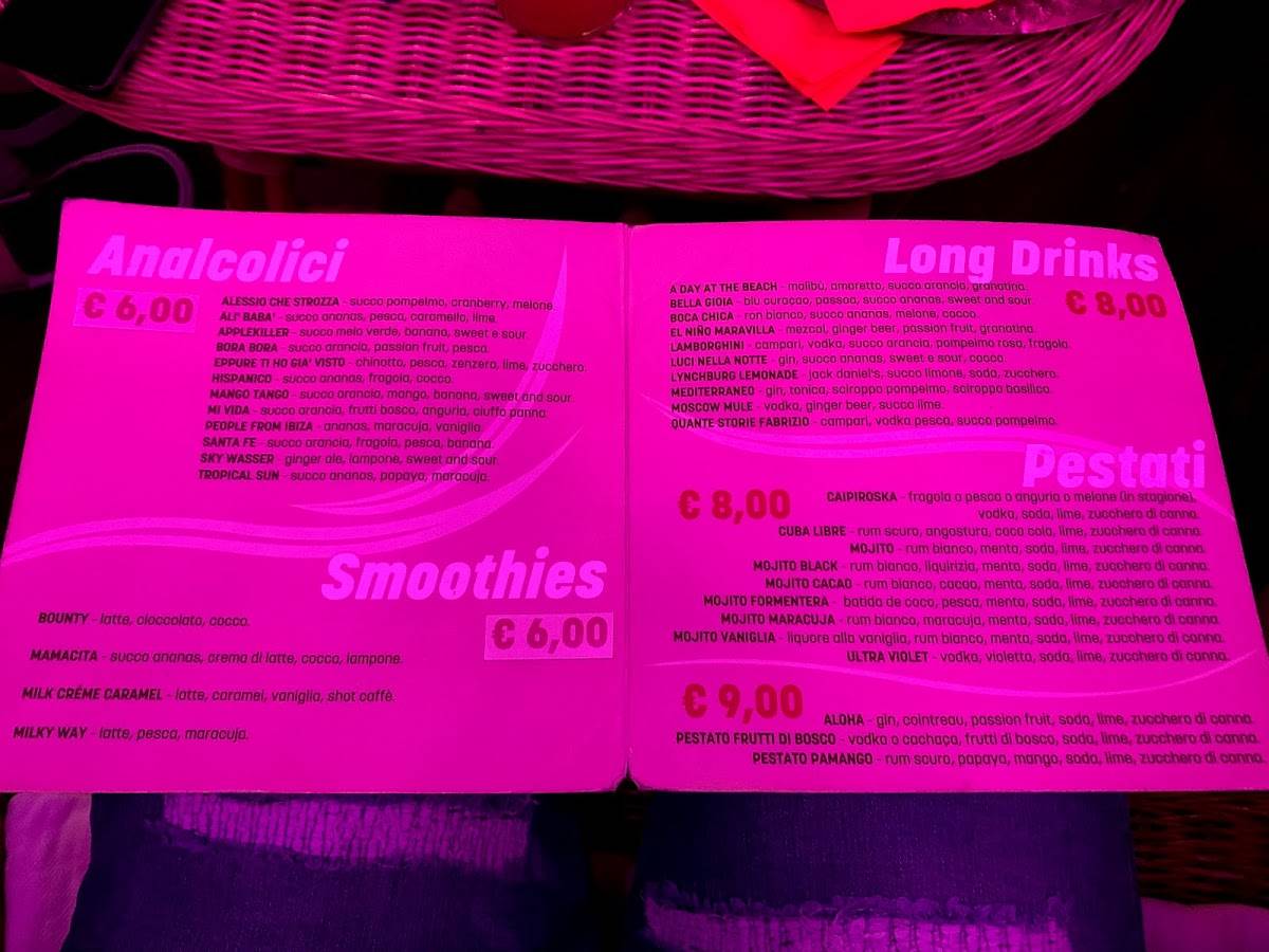 Menu di Giuli Bar Cocktail Bar 