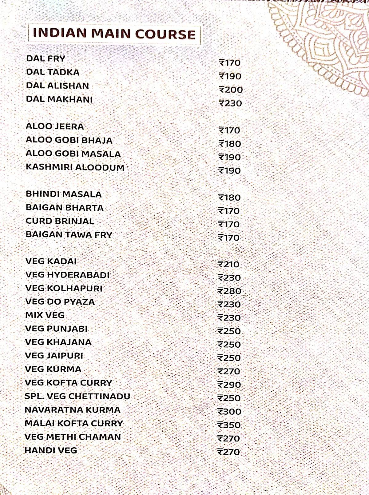 Gobindam By Southexpress menu