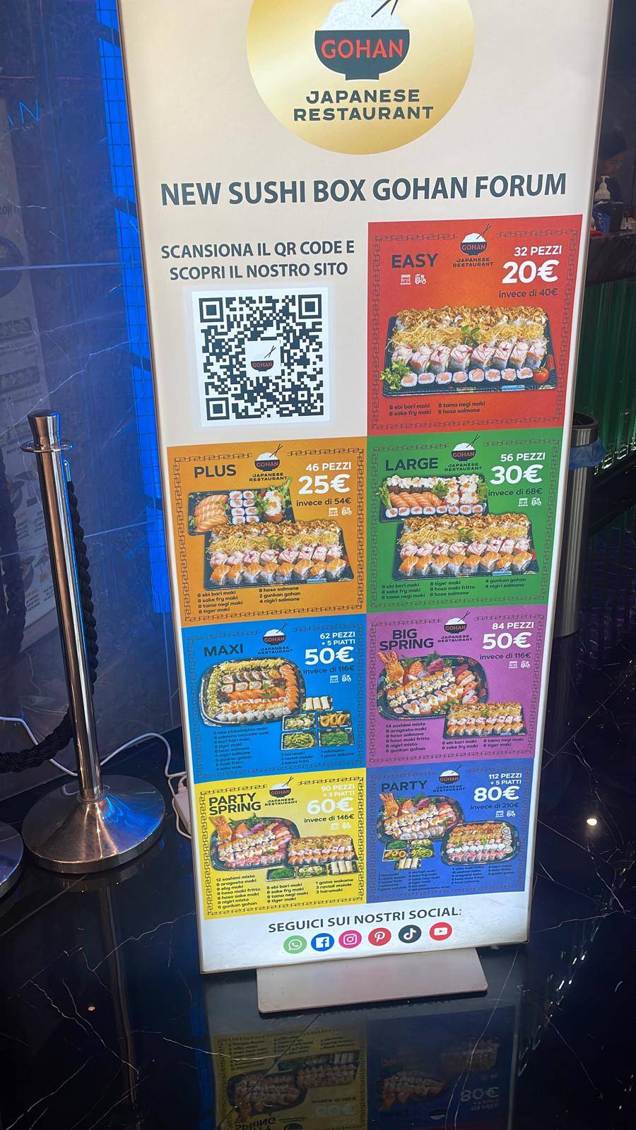 Menu di Gohan Forum - Ristorante Giapponese 