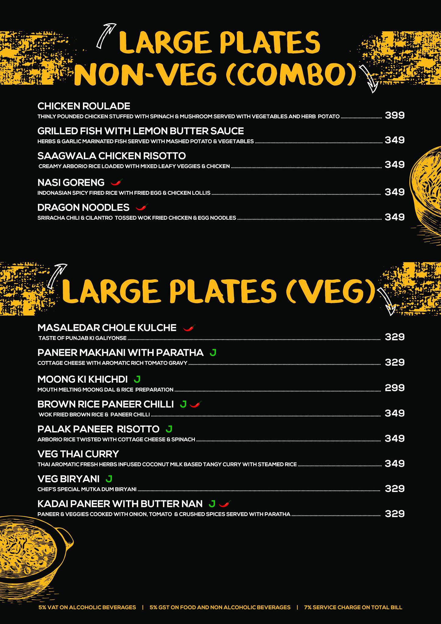 Gold Coins VegX menu