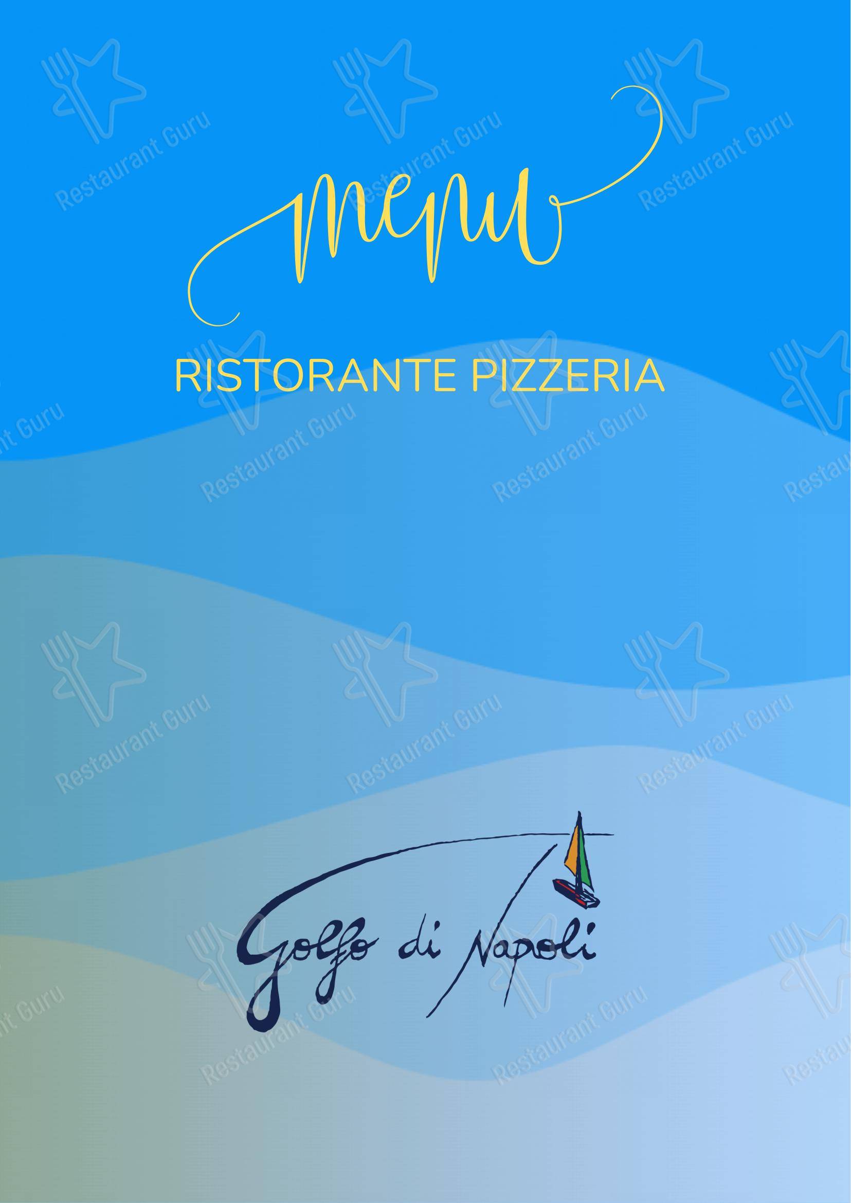 Menu bar per Ristorante Pizzeria Golfo di Napoli in Roma