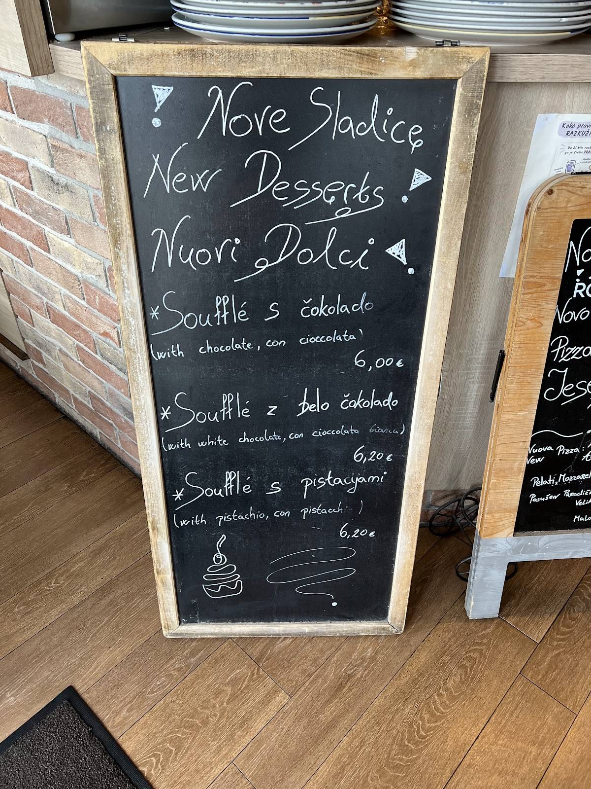 Menu di Gostilna Spark Sežana 