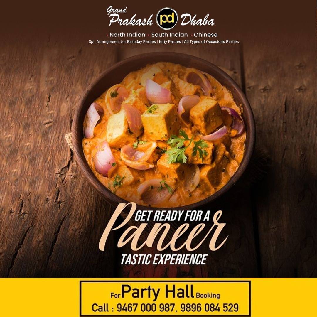 Grand Prakash Dhaba menu