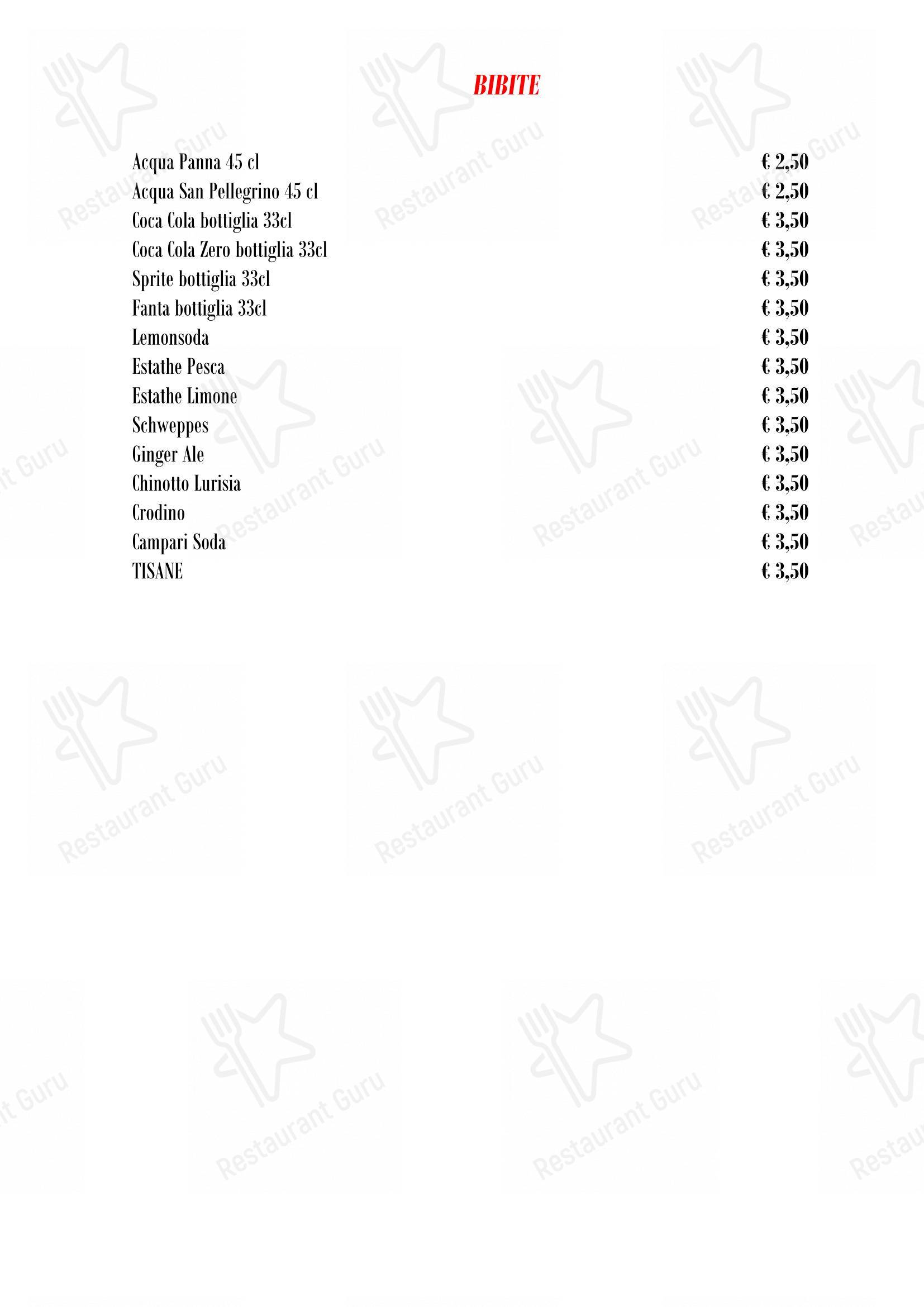 Menu bar per Grani e Salami in Novara