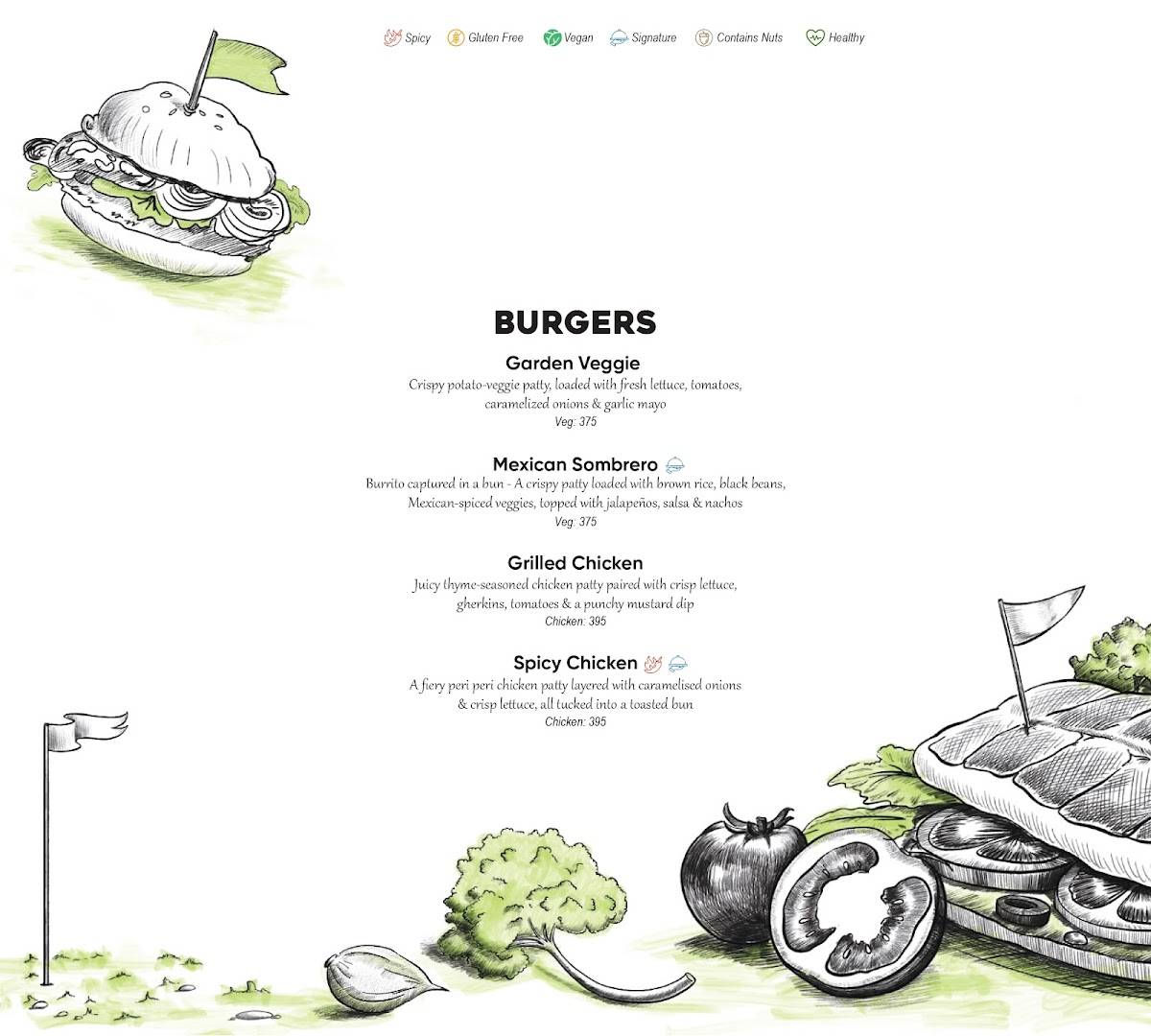 Appetito menu